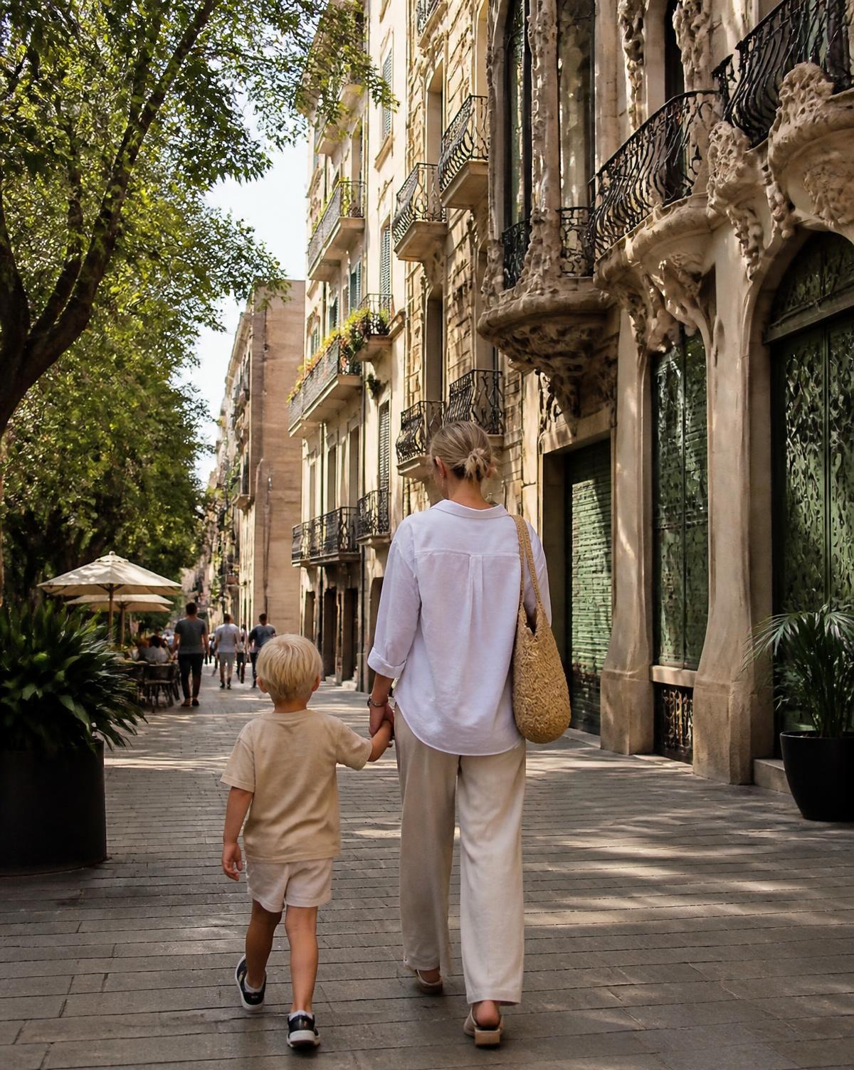Family travel in Barcelona